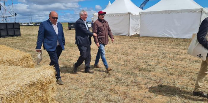 Joaquín Olona ha participado en la jornada jornada Cultiva 2023 en Sádaba.