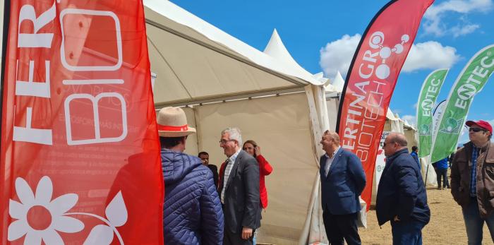 Joaquín Olona ha participado en la jornada jornada Cultiva 2023 en Sádaba.