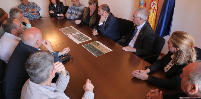Visita a las actuaciones de restauración en el río Ebro