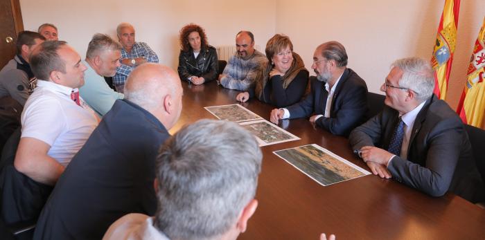 Visita a las actuaciones de restauración en el río Ebro