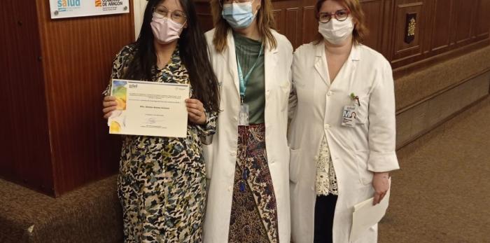 La cardióloga Vanesa Alonso Ventura, Premio de Investigación “Final de residencia” 2023 del Sector II