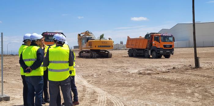 Inicio de las obras de ampliación de KDK en Borja, proyecto de interés autonómico que permitirá crear hasta 300 nuevos empleos directos