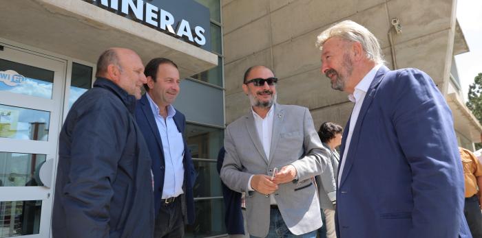 Lambán se reúne con representantes de los grupos Leader de Aragón