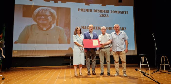 Entrega Premio Desideri Lombarte 2023 a Magda Godia, a título póstumo