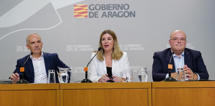 La consejera de Educación, Ciencia y Universidades del Gobierno de Aragón, Claudia Pérez Forniés, da a conocer los principales datos y novedades del curso 2023/2024.