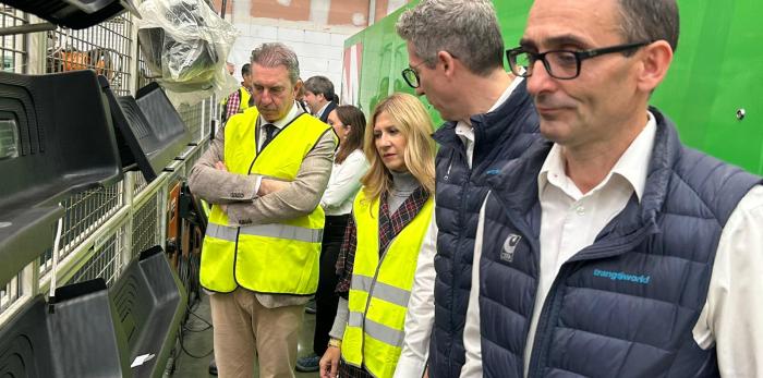 Mar Vaquero ha visitado este lunes las instalaciones de CEFA-MRA en Figueruelas