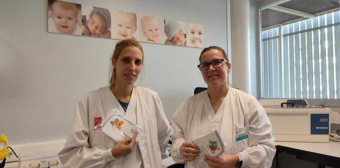 Trabajadoras del Banco de Leche de Aragón