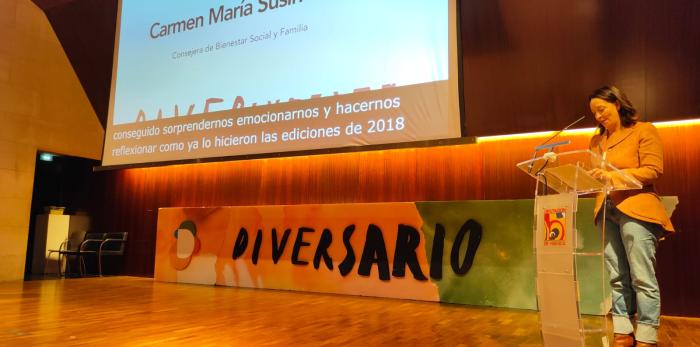 Varios momentos de la clausura de Diversario 2023