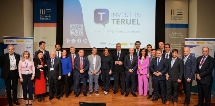 Blasco ha asistido a la jornada Invest Teruel.