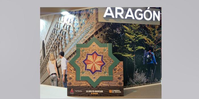 Recreación virtual del stand de FITUR 2024.