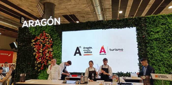 Aragón ha mostrado sus alimentos y su gastronomía en Madrid Fusión.