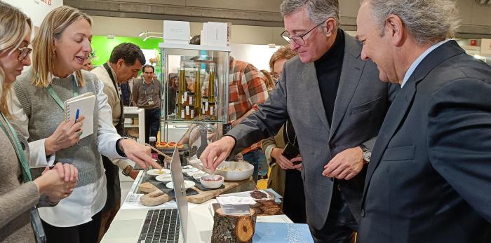 Aragón ha mostrado sus alimentos y su gastronomía en Madrid Fusión.