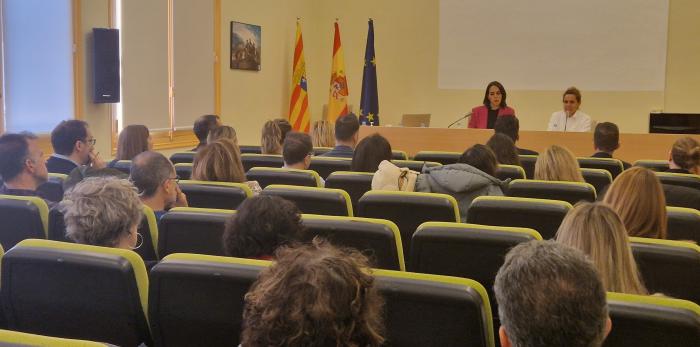 La jornada inicial del proyecto piloto ha tenido lugar en el centro de profesorado Ana Abarca de Bolea.