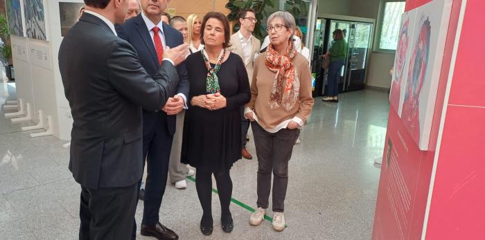 Exposición "Retratos con esperanza" en el Hospital Universitario Miguel Servet
