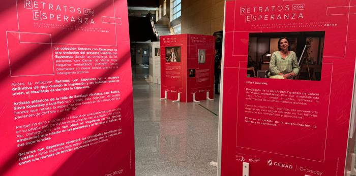 Exposición "Retratos con esperanza" en el Hospital Universitario Miguel Servet