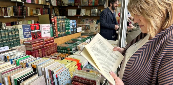 Inauguración de la XVIII Feria del Libro Viejo y Antiguo de Zaragoza.