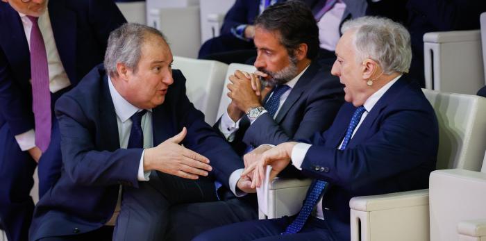 Fotos del acto sobre fondos europeos en el que ha participado Octavio López.