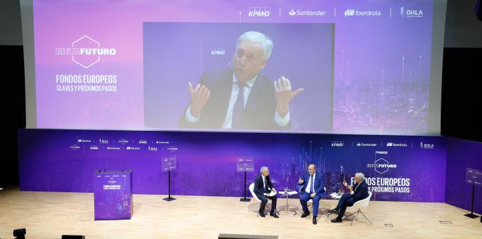Fotos del acto sobre fondos europeos en el que ha participado Octavio López.