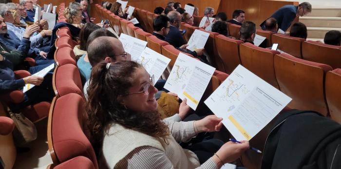 La exposición ha tenido lugar en el salón de actos de la Delegación Territorial del Gobierno de Aragón en Teruel.