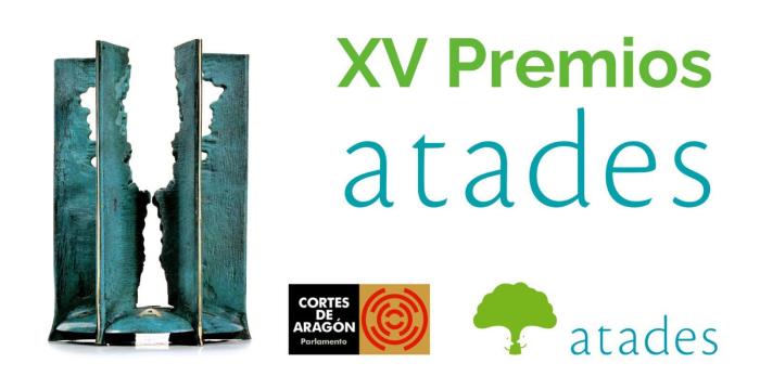 La XV edición de los Premios Atades se han desarrollado este jueves en la sala Goya del Palacio de la Aljafería