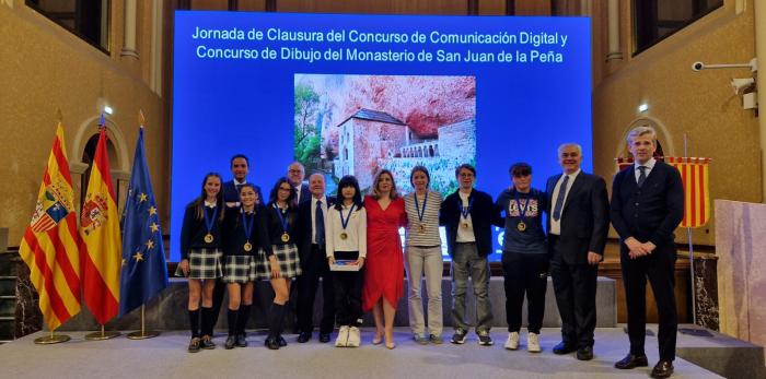 Los alumnos del Colegio Condes de Aragón y los del Colegio Alemán han sido los ganadores del Plan de Comunicación Digital