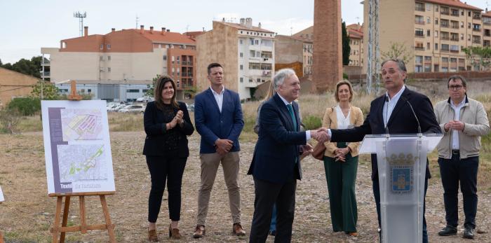 Octavio López visita Tarazona con motivo de un próximo convenio urbanístico