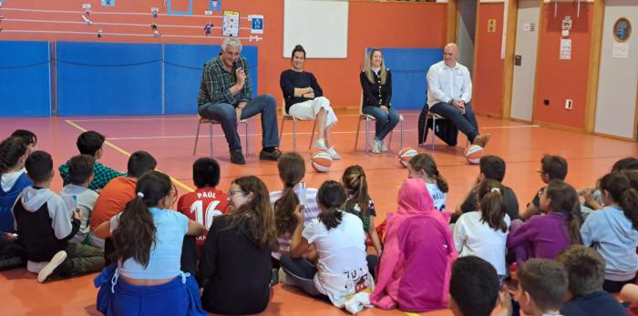 Fernando Romay, en su visita a Daroca.