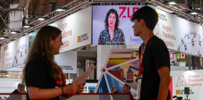 El consejero Octavio López asiste al Salón Internacional de la Logística de Barcelona