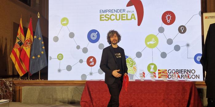 La gala de entrega de la 24ª edición de los Premios Emprender en la Escuela se ha celebrado en la Sala de la Corona.