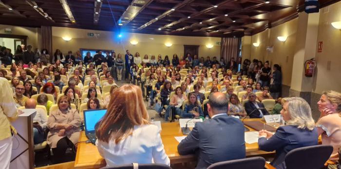 Inauguración de las XXII Jornadas de Trabajo sobre Calidad en Salud, en la UNED de Barbastro.