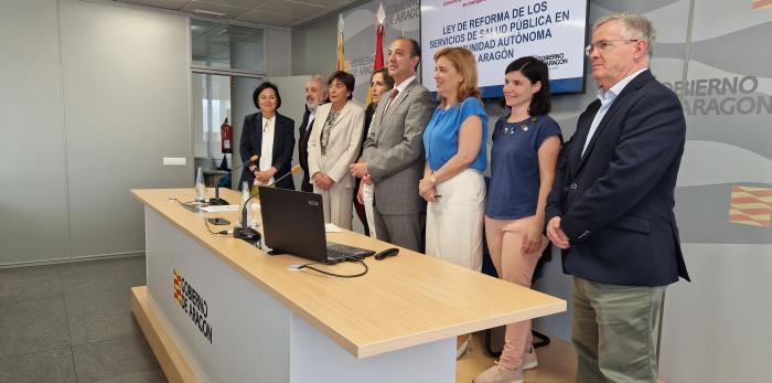 Presentación de la reforma de la dirección general de Salud Pública de Aragón