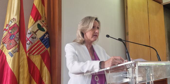 La gerente del Servicio Aragonés de Salud, Ana Castillo.