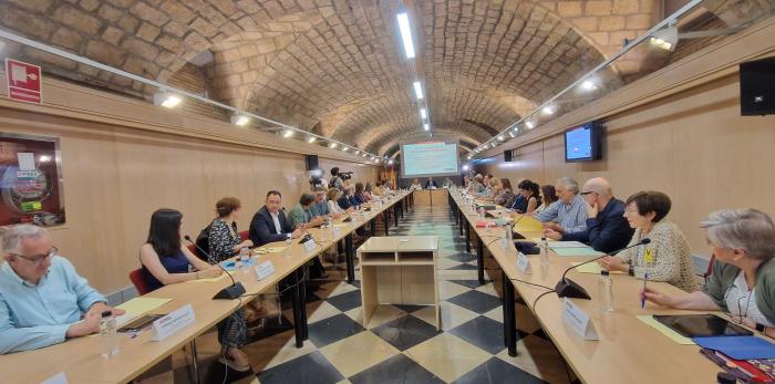 Reunión conjunta del Grupo Institucional y Grupo Impulsor de Zaragoza como sede de la Agencia Estatal de Salud Pública.