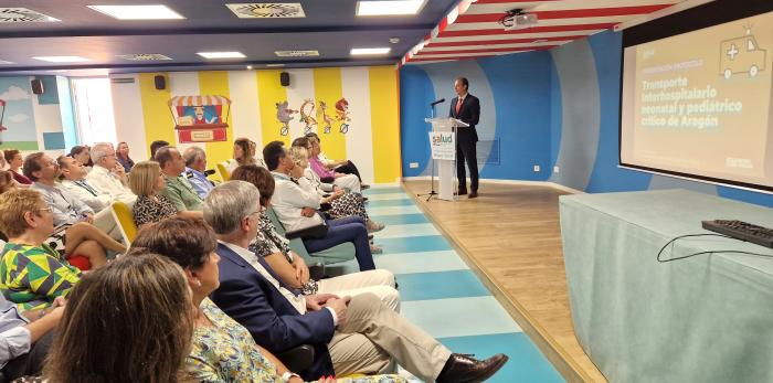 Hoy se han presentado las novedades que mejoran el transporte interhospitalario de neonatos y pacientes pediátricos críticos