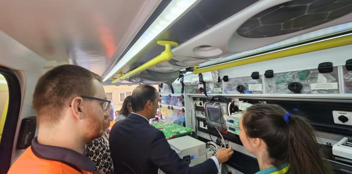 Hoy se han presentado las novedades que mejoran el transporte interhospitalario de neonatos y pacientes pediátricos críticos