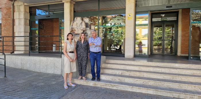 Pérez Forniés ha visitado las instalaciones del Hospital Obispo Polanco de Teruel