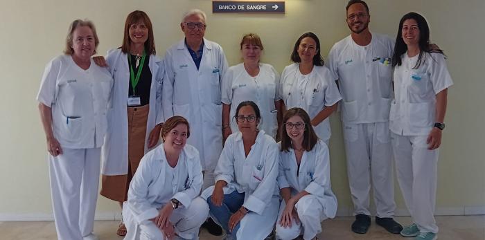 Primera aféresis de linfoitos en el Clínico