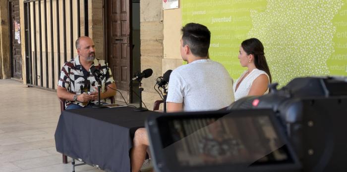 El vídeo-podcast Aragón Youth Podcast está grabando sus primeros 10 episodios por las tres provincias este verano