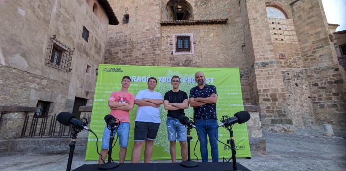 El vídeo-podcast Aragón Youth Podcast está grabando sus primeros 10 episodios por las tres provincias este verano