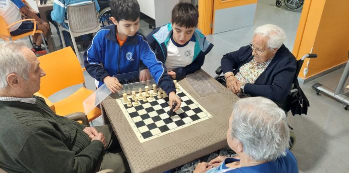 El ajedrez forma parte del proyecto educativo del centro desde 2017.