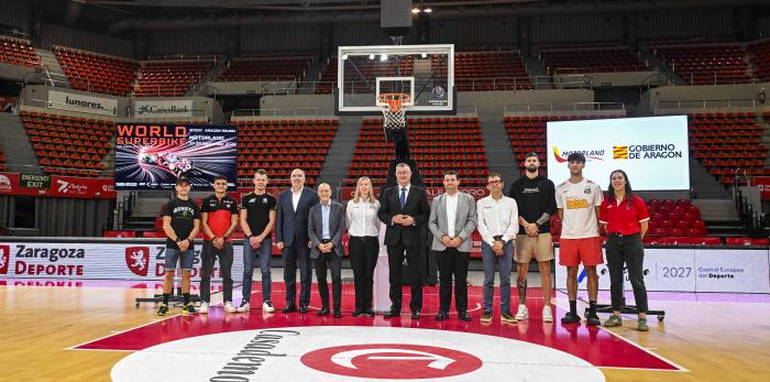 La presentación que ha tenido lugar hoy en el pabellón Príncipe Felipe.