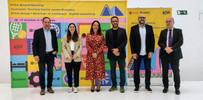 Las jornadas de la Asociación Europea del Carné Joven - EYCA se desarrollan hasta este jueves en el Mobility City de Zaragoza