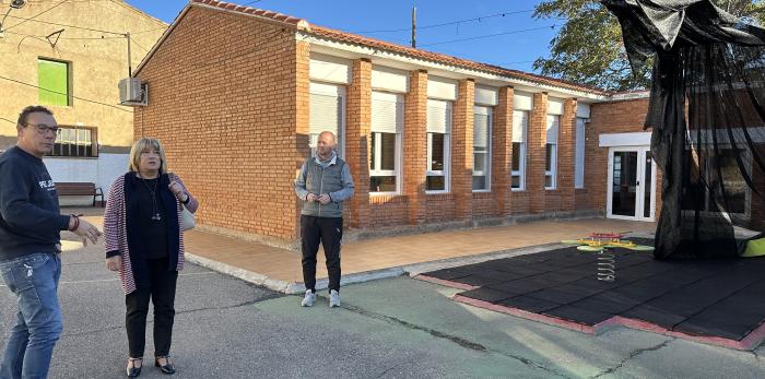 Visita al CRA La Cepa de Paniza y a la escuela y colegio de Miedes.