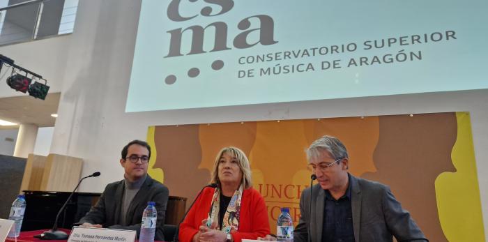 La consejera ha presentado la nueva temporada de conciertos del CSMA.