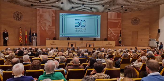Acto institucional del 50 aniversario del Hospital Clínico Universitario Lozano Blesa de Zaragoza