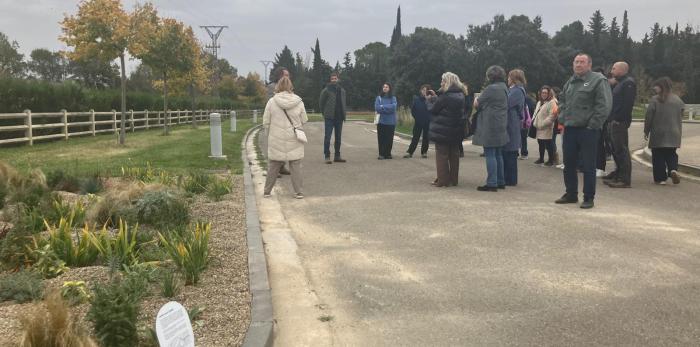 Inauguración del jardín seco del CDAN.