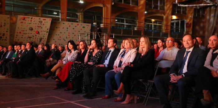 Celebración de la Gala del Deporte Aragonés en Tarazona.