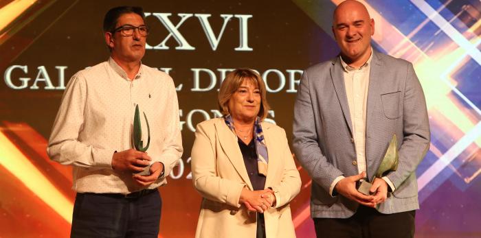 Celebración de la Gala del Deporte Aragonés en Tarazona.