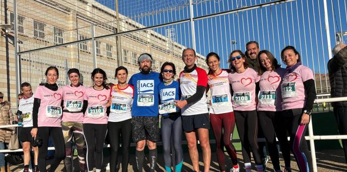 Varios equipos del sistema sanitario aragonés, con el consejero José Luis Bancalero a la cabeza, participan en la X Carrera de Empresas ESIC por Equipos