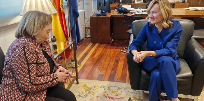La reunión ha tenido lugar en la sede del Ministerio en Madrid.